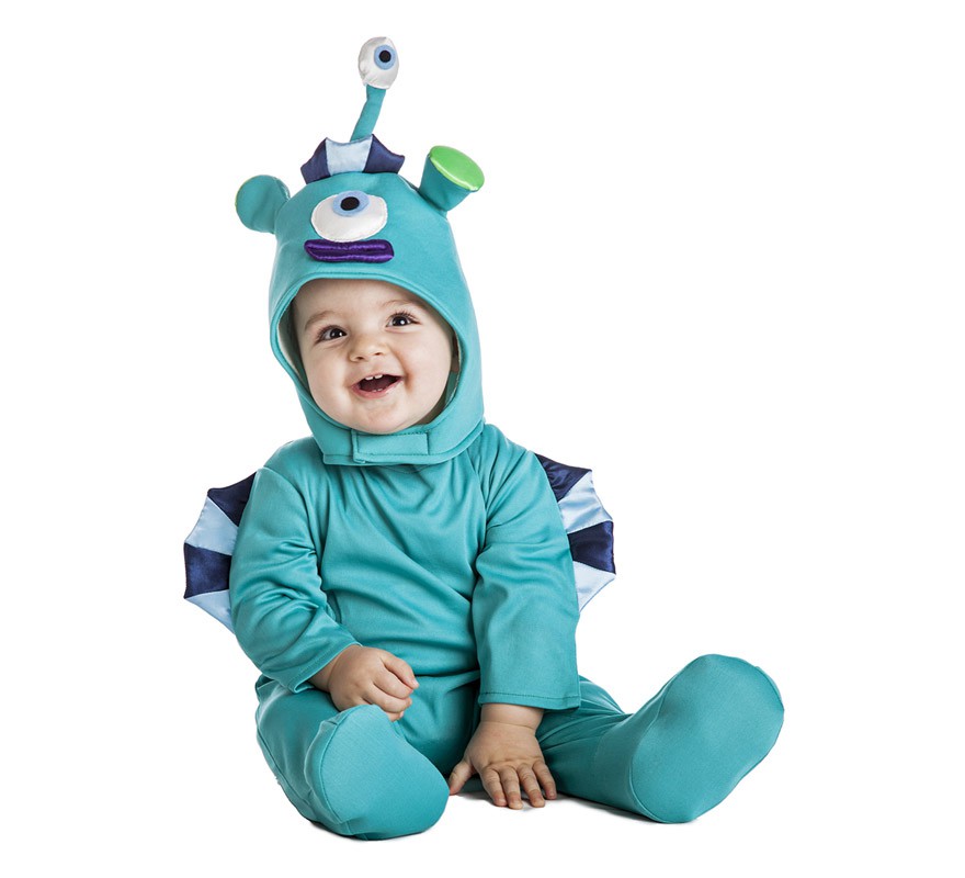 Fato de alienígena para bebê