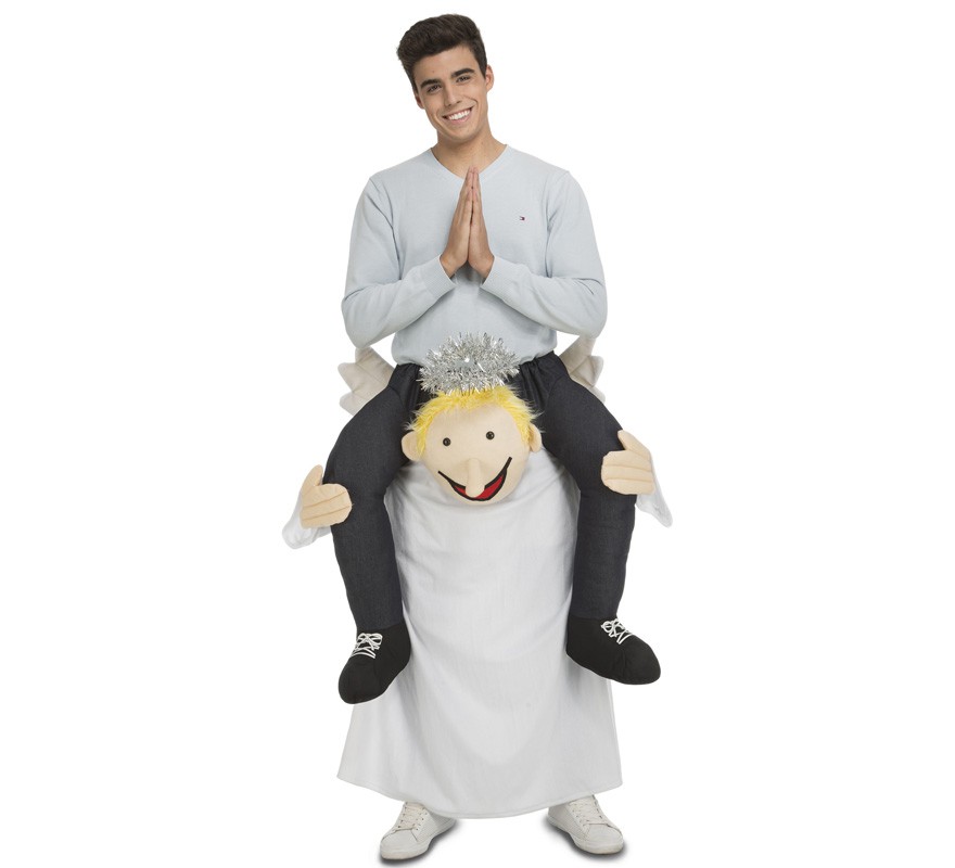 Fato de anjo ombro para adulto