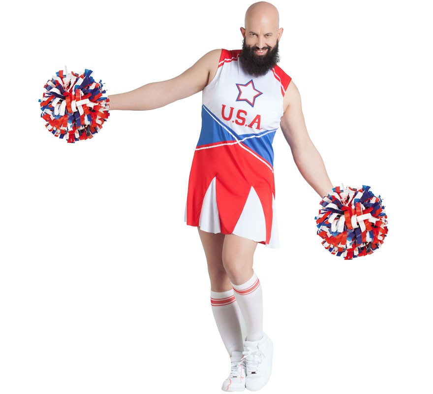 Cheerleader costume for men