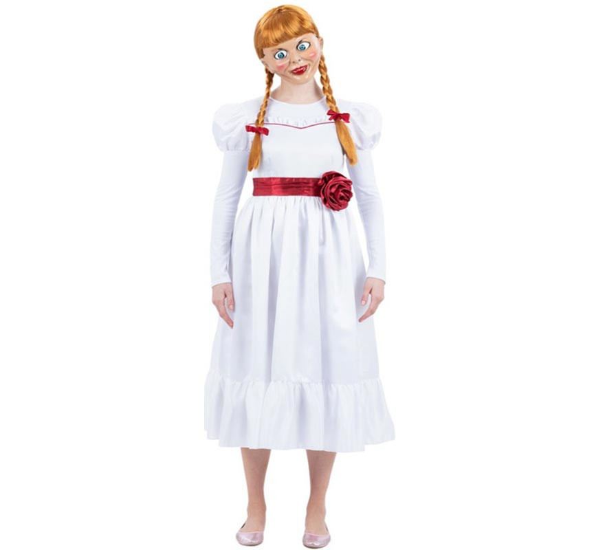 Women's Classic White Annabelle Costume