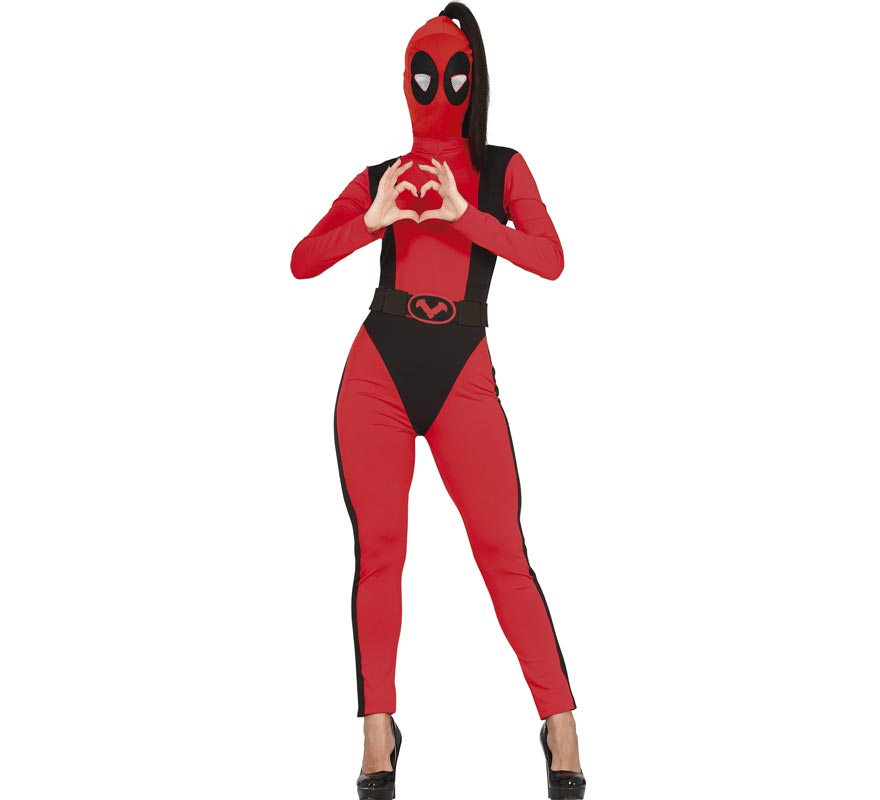Red Anti Heroine Costume for Women Red Anti Heroine Costume for Women