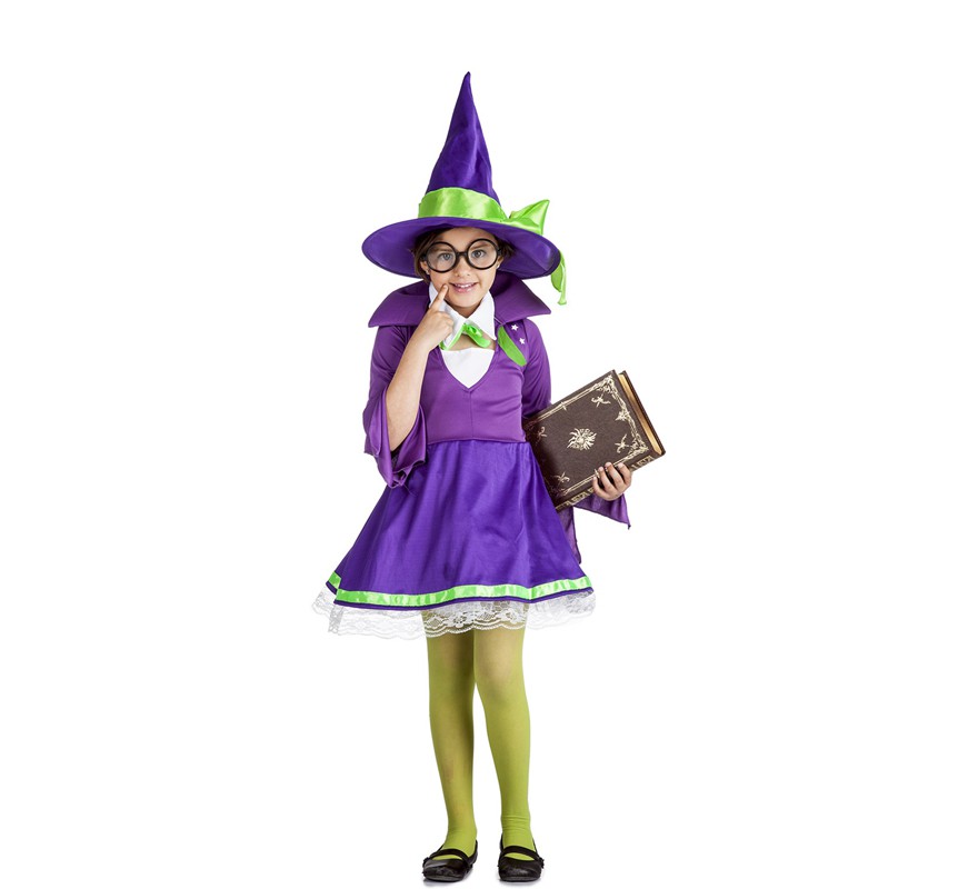 Fato de aprendiz de bruxa para menina
