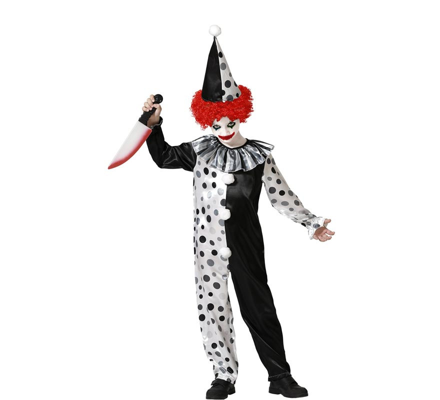 Dark Harlequin costume for children