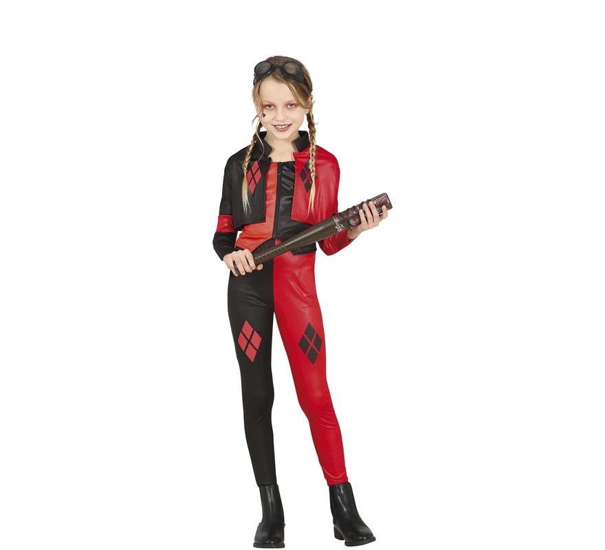 Fato de Arlequim Perigoso para menina Fato de Arlequim Perigoso para menina