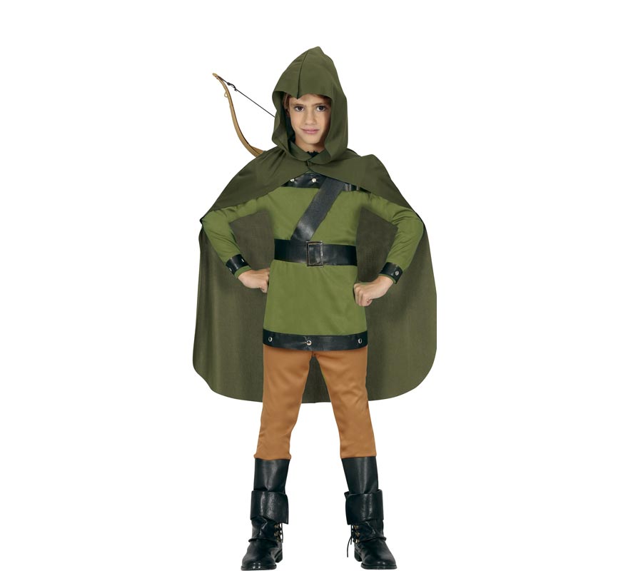 Green Archer Costume for Kids