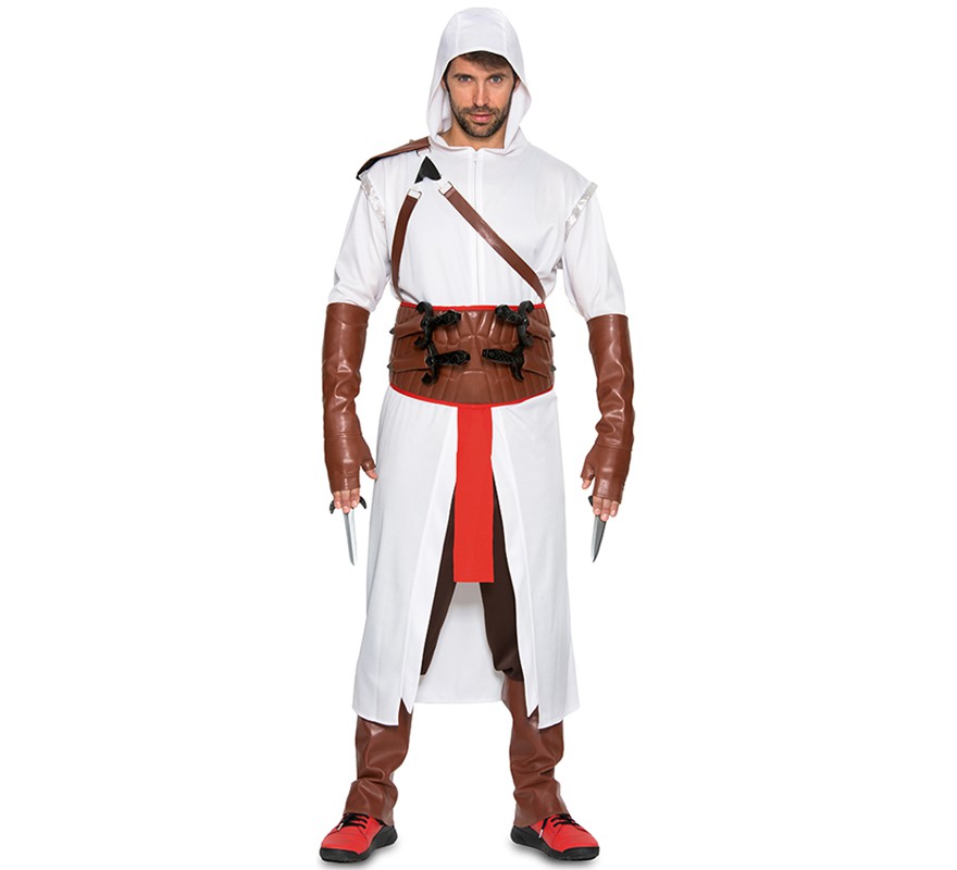 White Assassin costume for men White Assassin costume for men