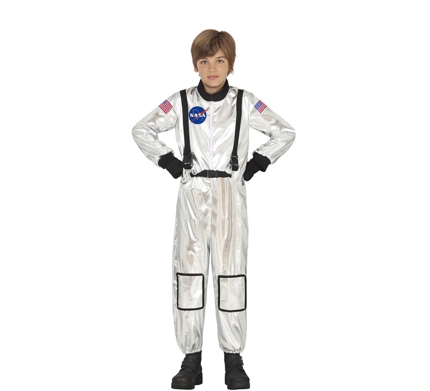 White astronaut costume for children