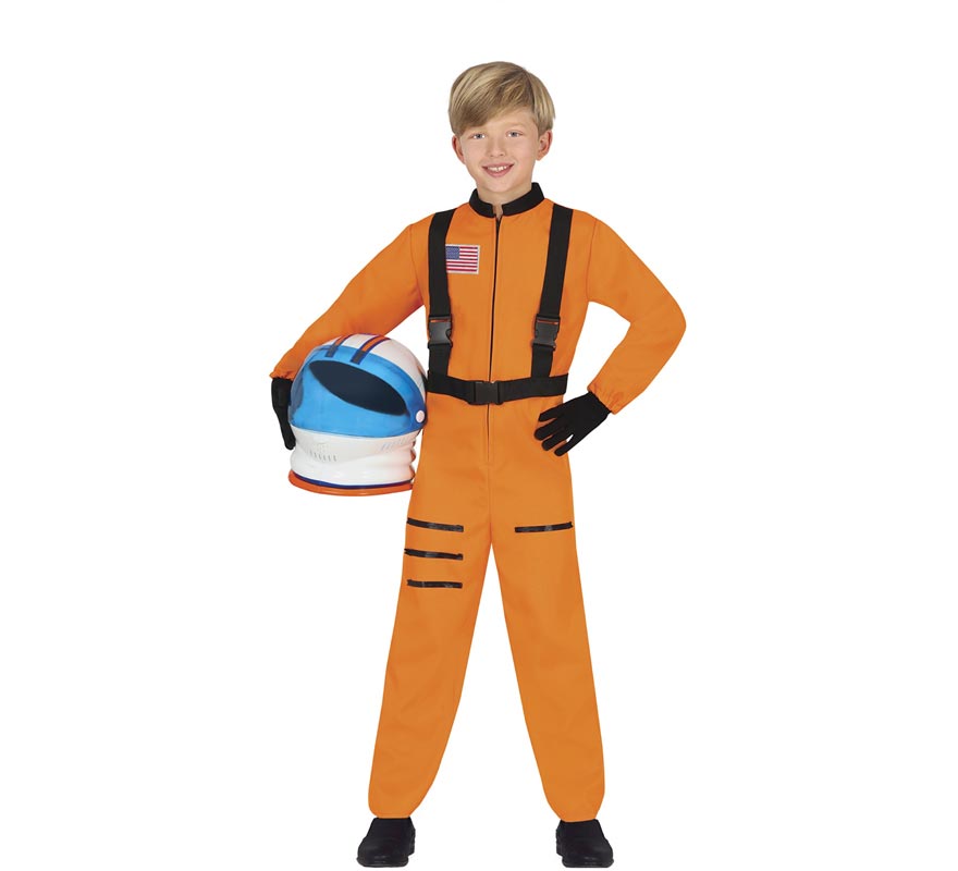 Fato de astronauta laranja para criança Fato de astronauta laranja para criança