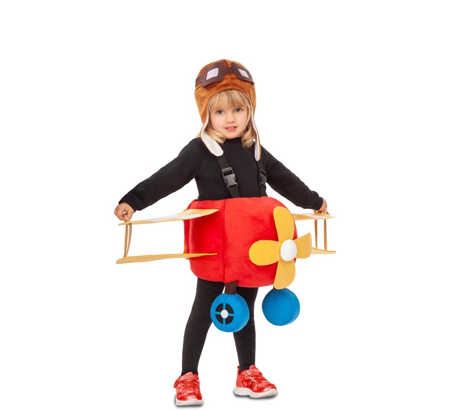 Red Plane Costume for Kids