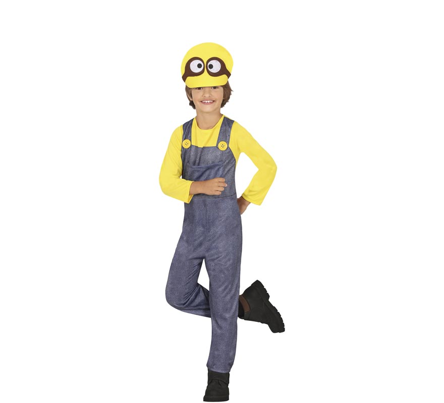 Fato de ajudante de vilão para criança