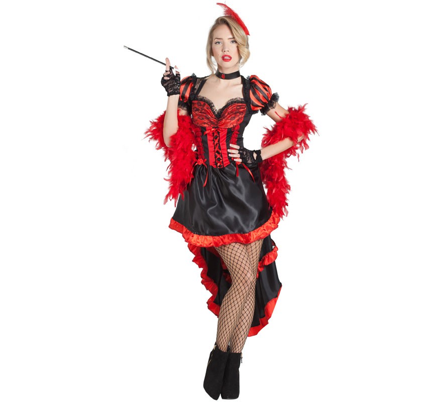 Can Can Dancer Costume for Women