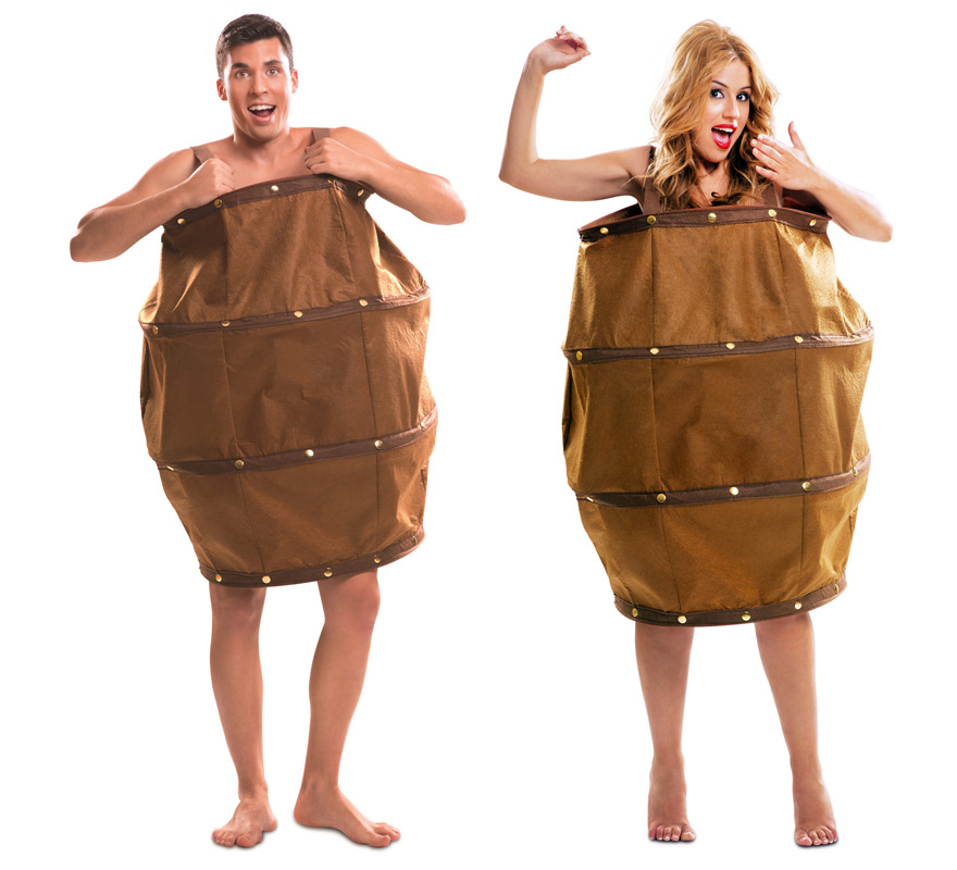 Fato de barril adulto