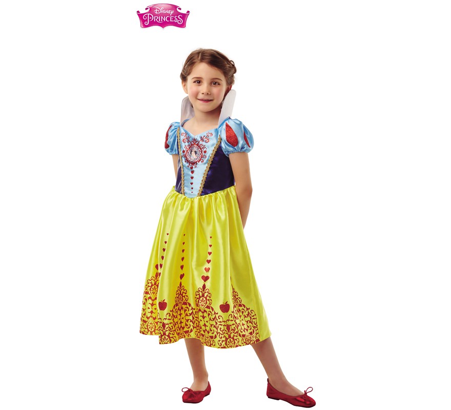 Fato de Disney Branca de Neve de luxo para menina