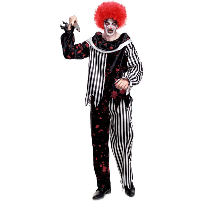 Bloody Clown costume for men