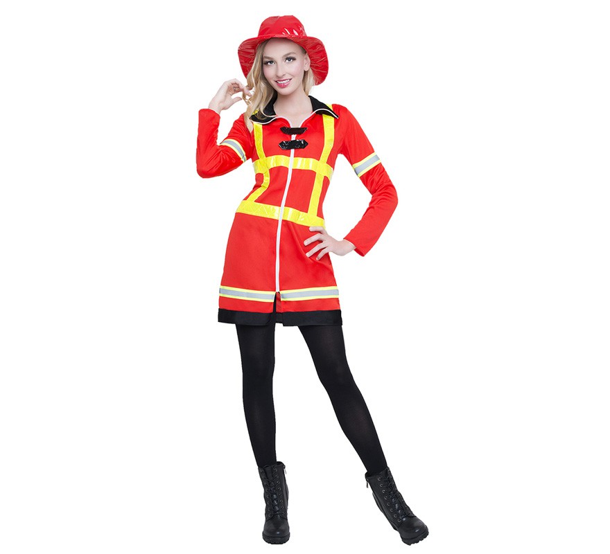 Firefighter costume for women