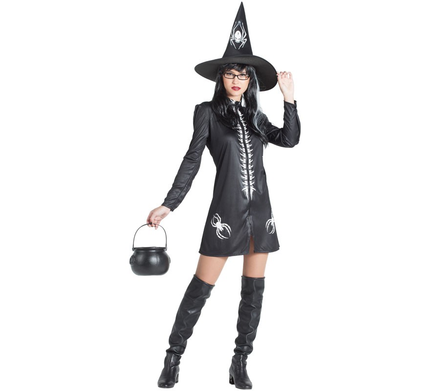 Witch with Spiders costume for women