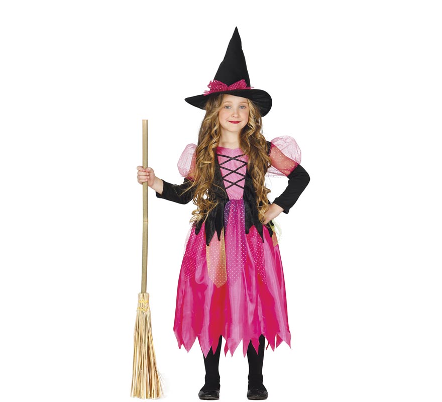 Fato de bruxa para menina