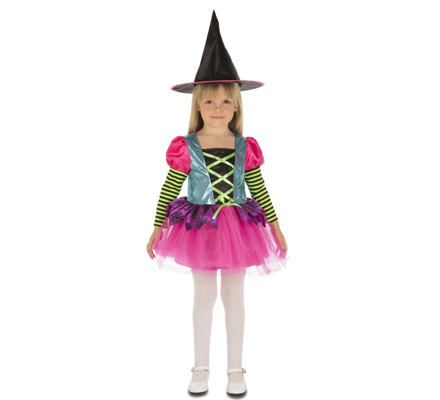 Spider Web Witch Costume for Girl