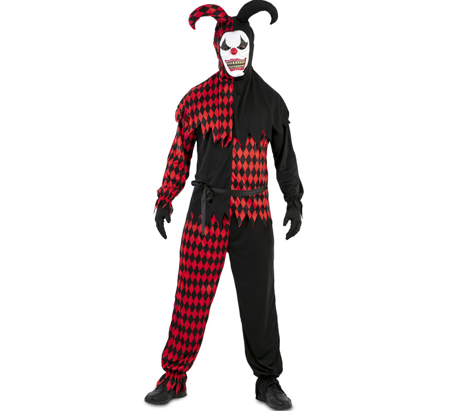 Sinister Jester costume for men