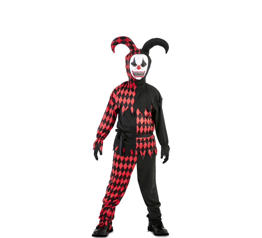 Sinister Jester costume for children