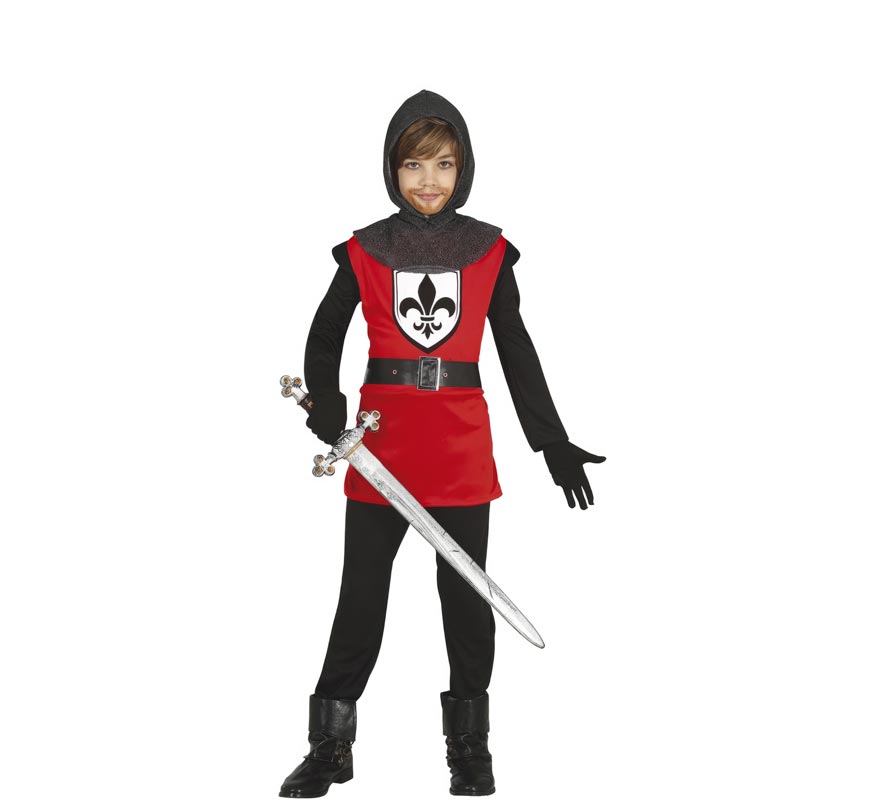 Medieval Night Knight Costume for children