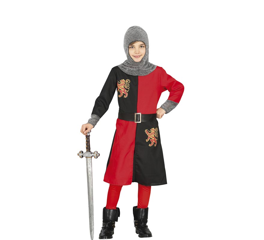 Dark Medieval Knight costume for children