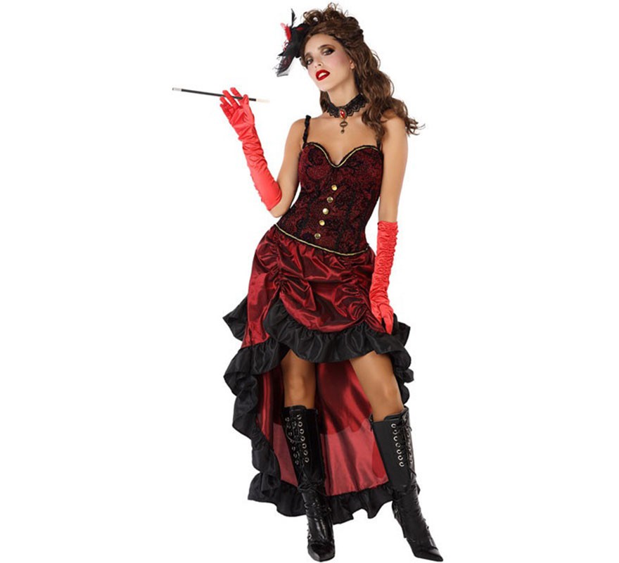 Red Cabaret Costume for women