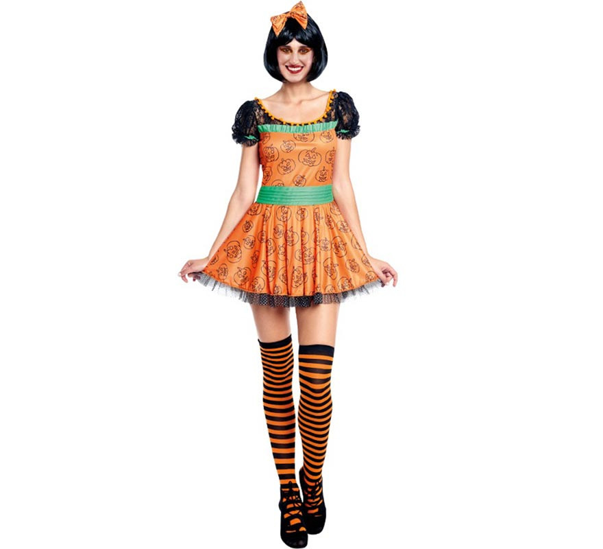 Pumpkin costume for women