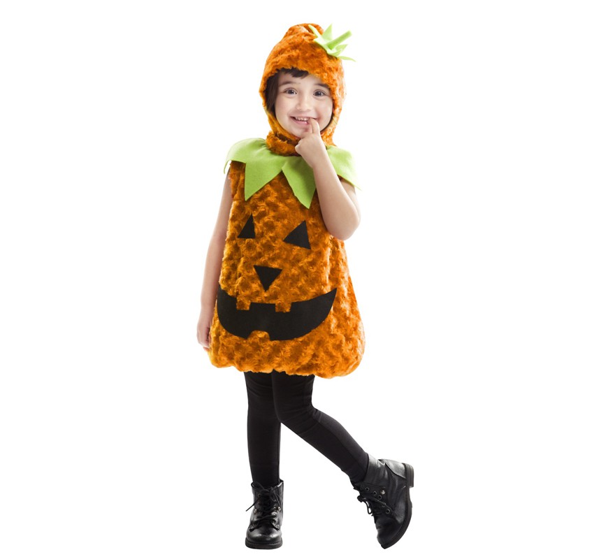 Fato de abóbora recheada para menina Fato de abóbora recheada para menina