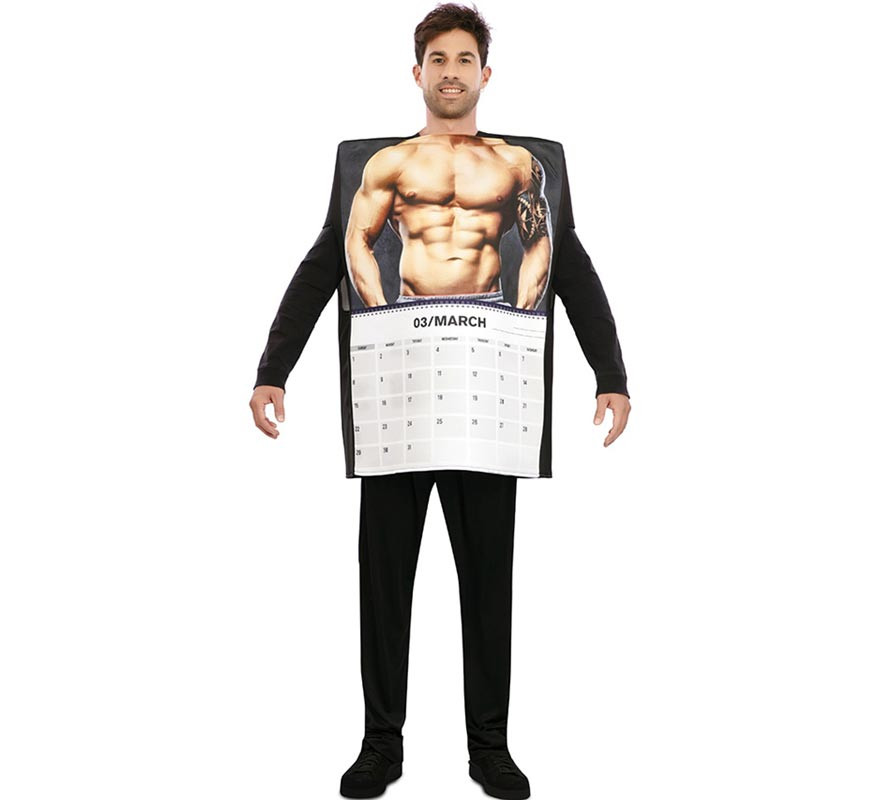 Traje de calendário masculino Traje de calendário masculino