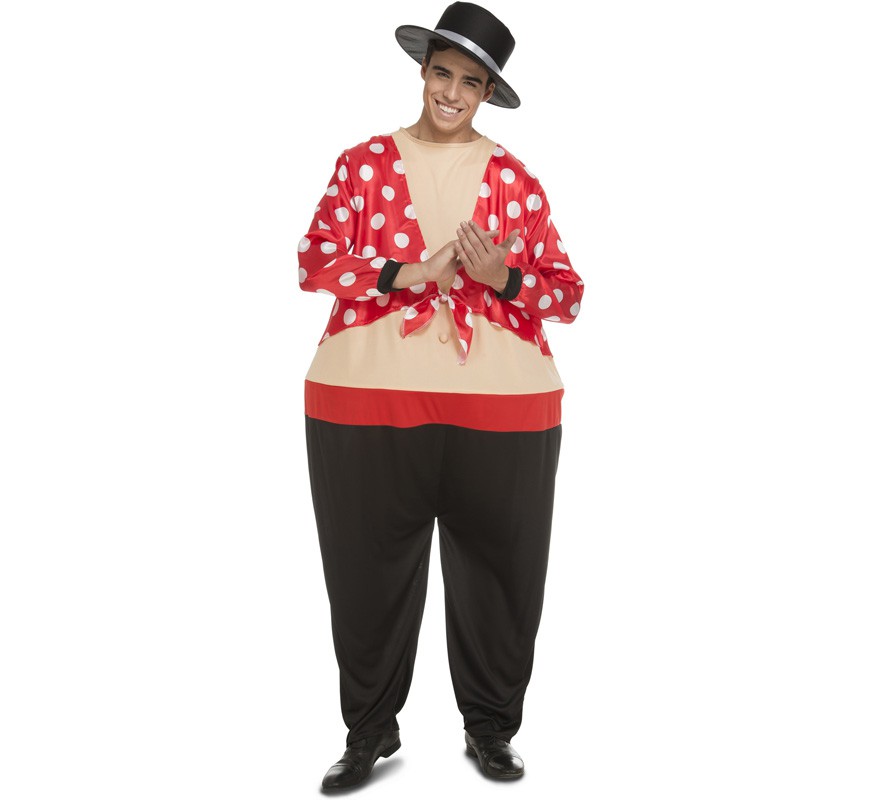 Chubby Flamenco Singer Costume for Men