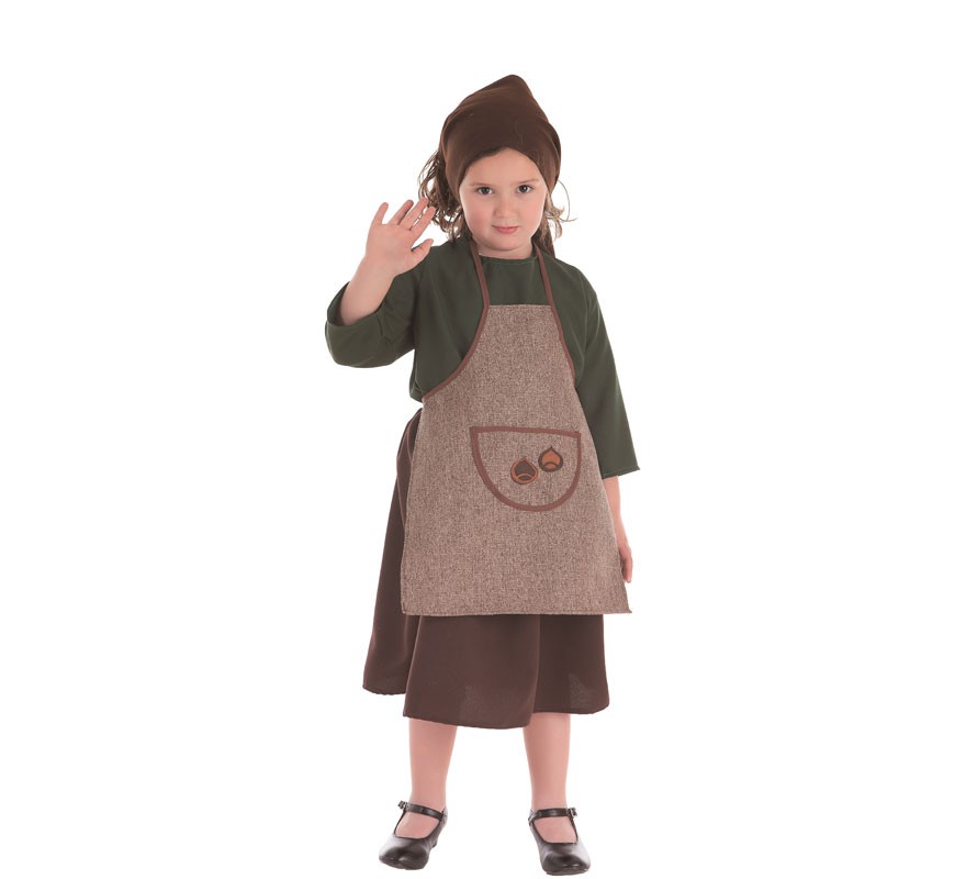 Chestnut Tree Autumn Costume for Girl Chestnut Tree Autumn Costume for Girl