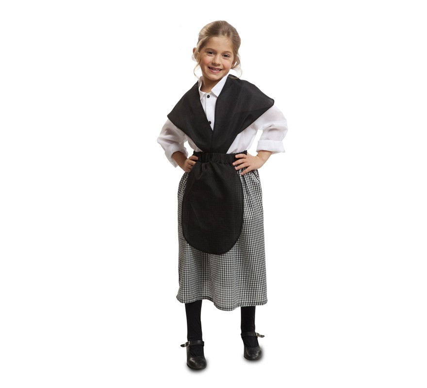 Fato de Castañera para menina Fato de Castañera para menina