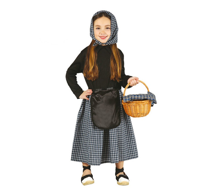 Fato de Castañera para meninas