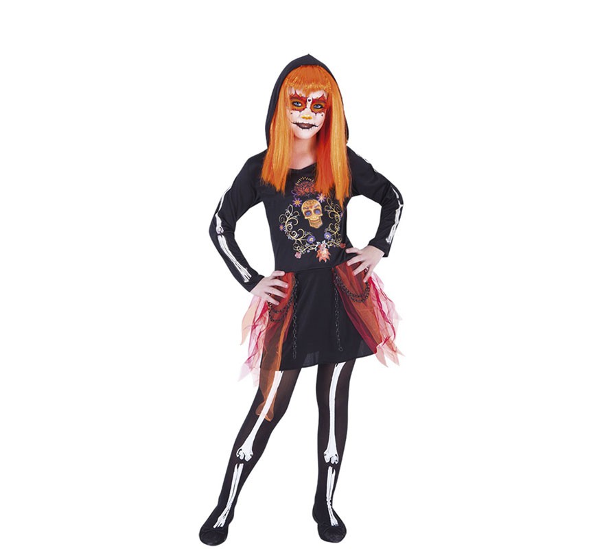 Day of the Dead Catrina costume for girl