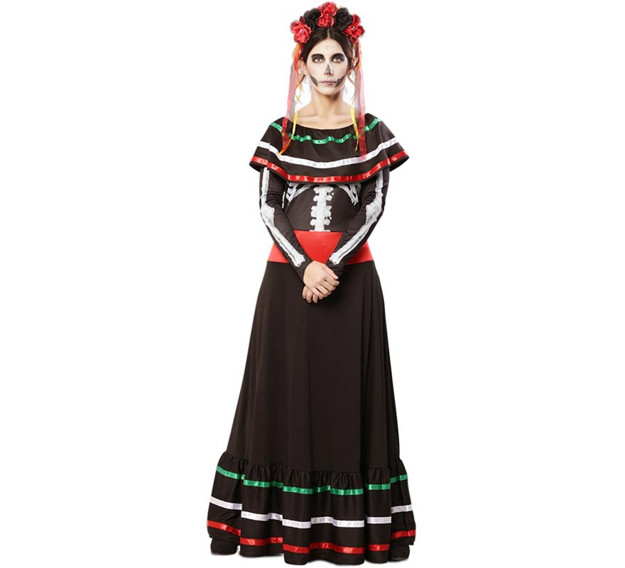 Fato de Catrina para mulher