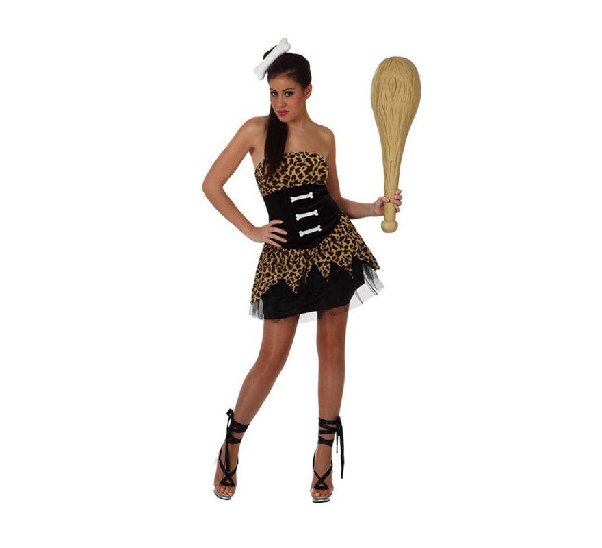 Fato de homem das cavernas para mulheres