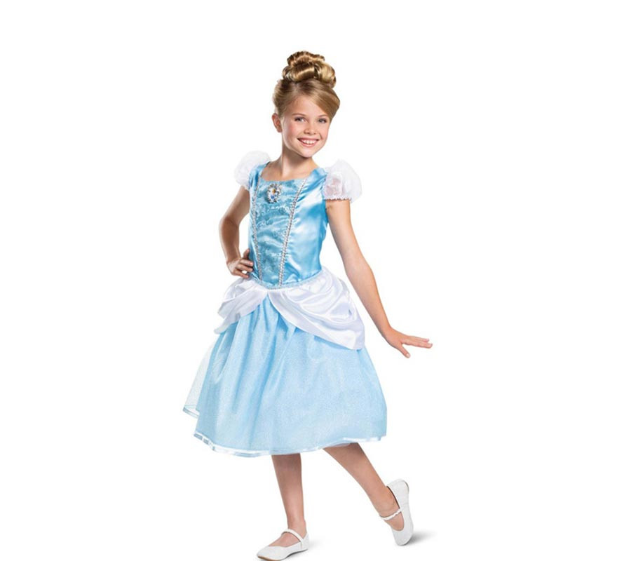 Fato Disney Deluxe Cinderela para meninas