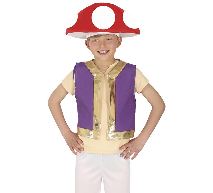 Mushroom or Video Game Mushroom Costume for children