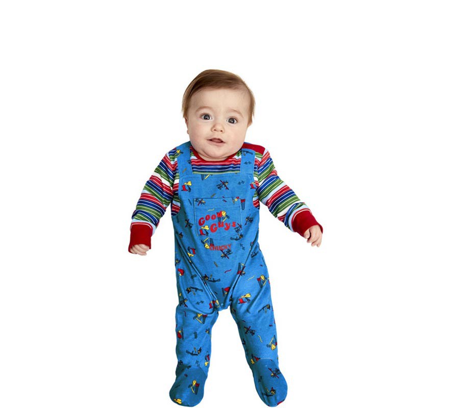 Fato Chucky Blue para um bebê