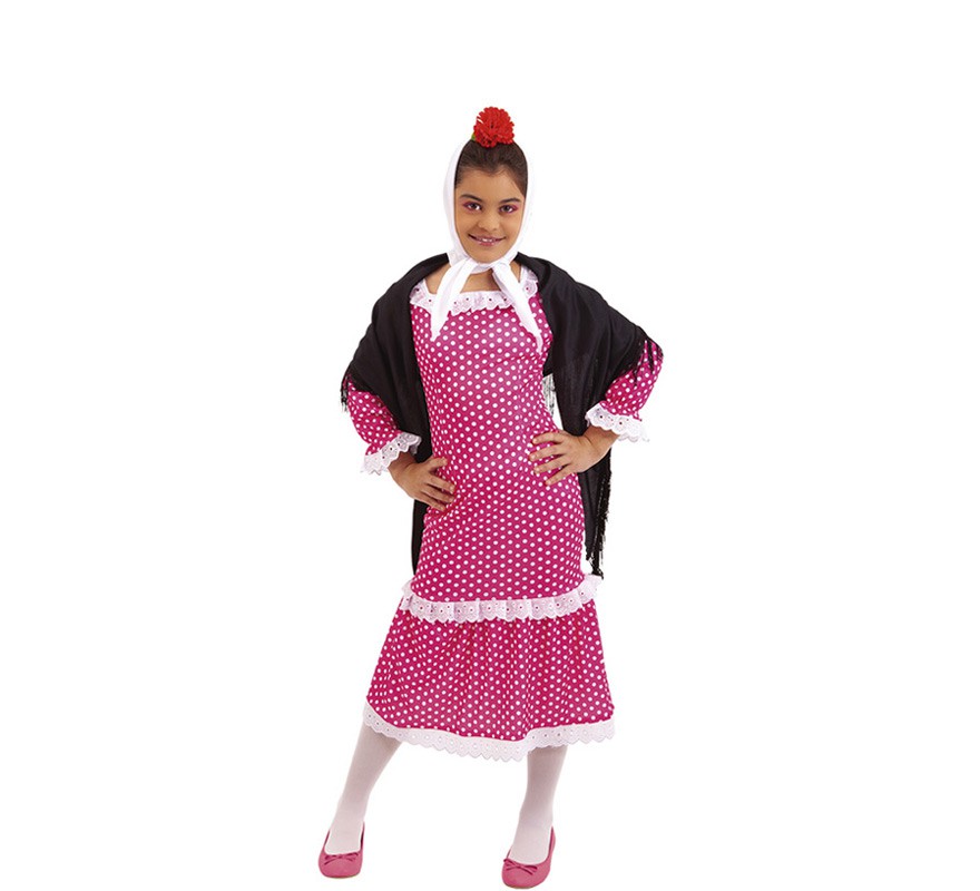 Fato de Chulapa Madrileña para menina e bebê