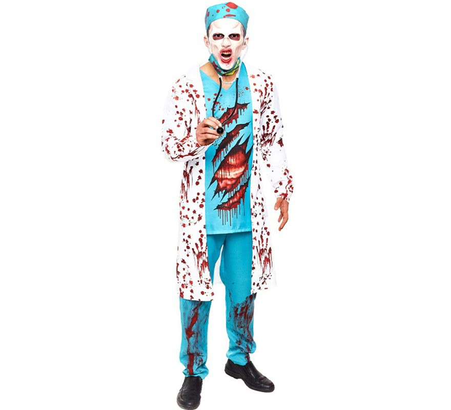 Zombie Surgeon Costume for Adults