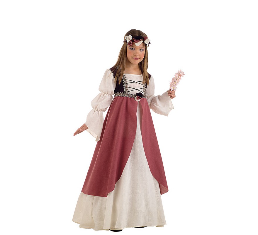Fato de Clarissa medieval para menina