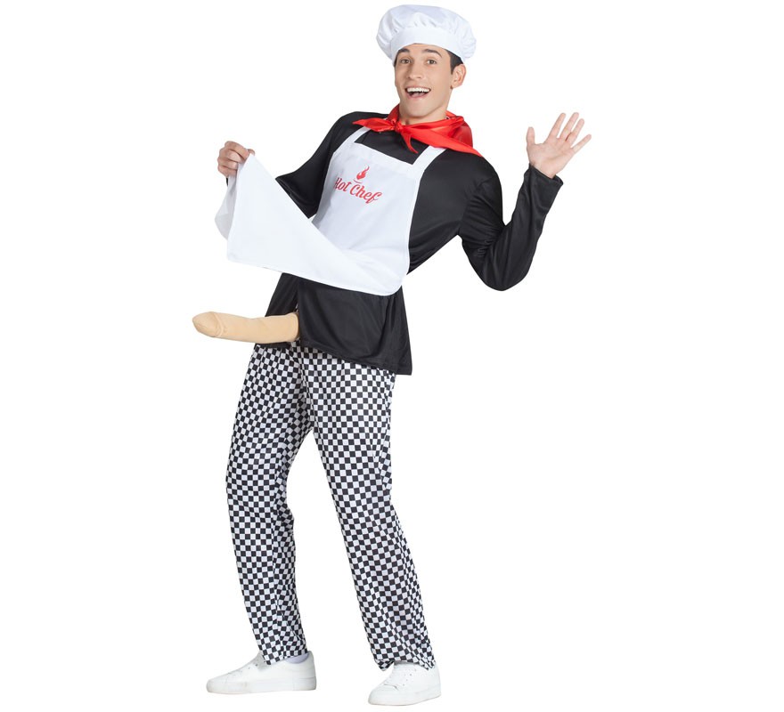 Fato de Chef tesão para homem