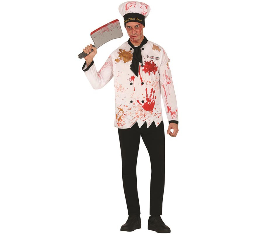 Cannibalistic Chef Costume for Men Cannibalistic Chef Costume for Men