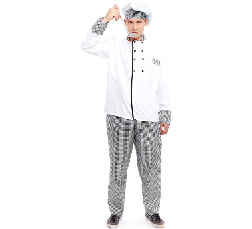 Chef costume for men