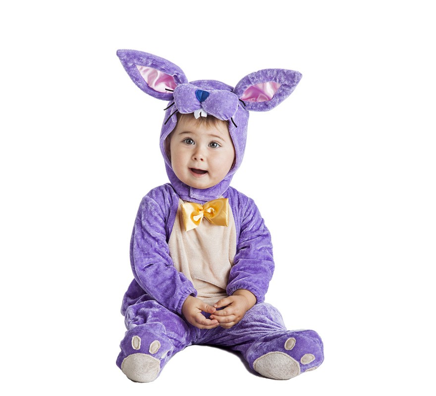 Lilac Bunny Costume for baby