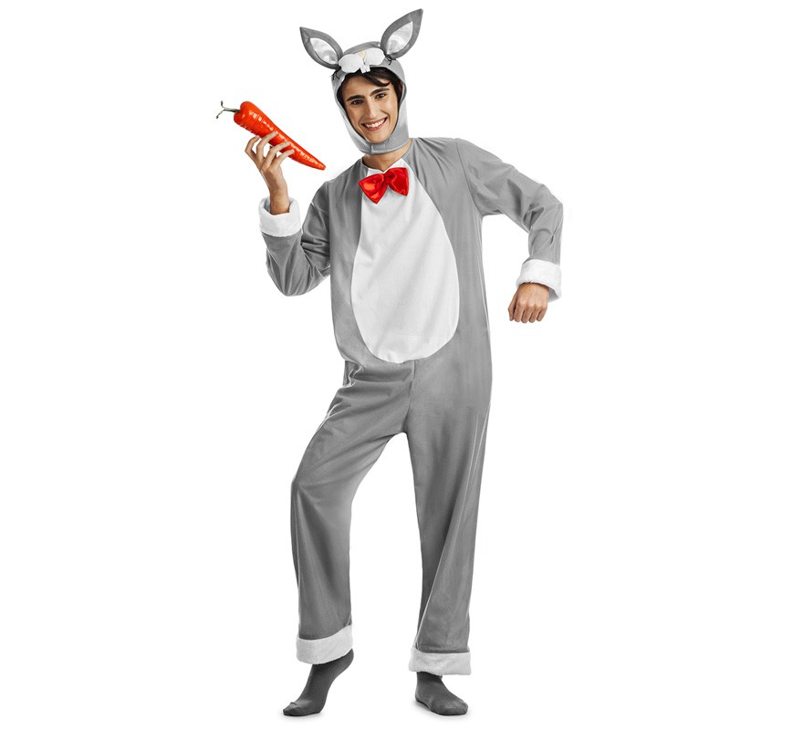 Gray Rabbit Costume for Men