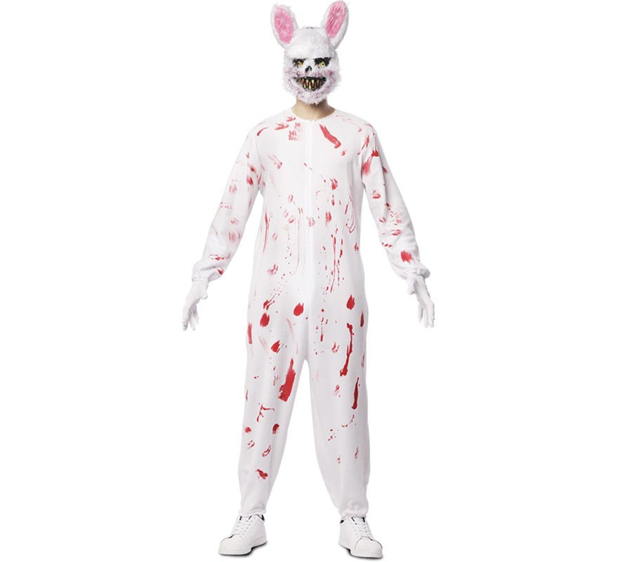 Fato de coelho zumbi para homem