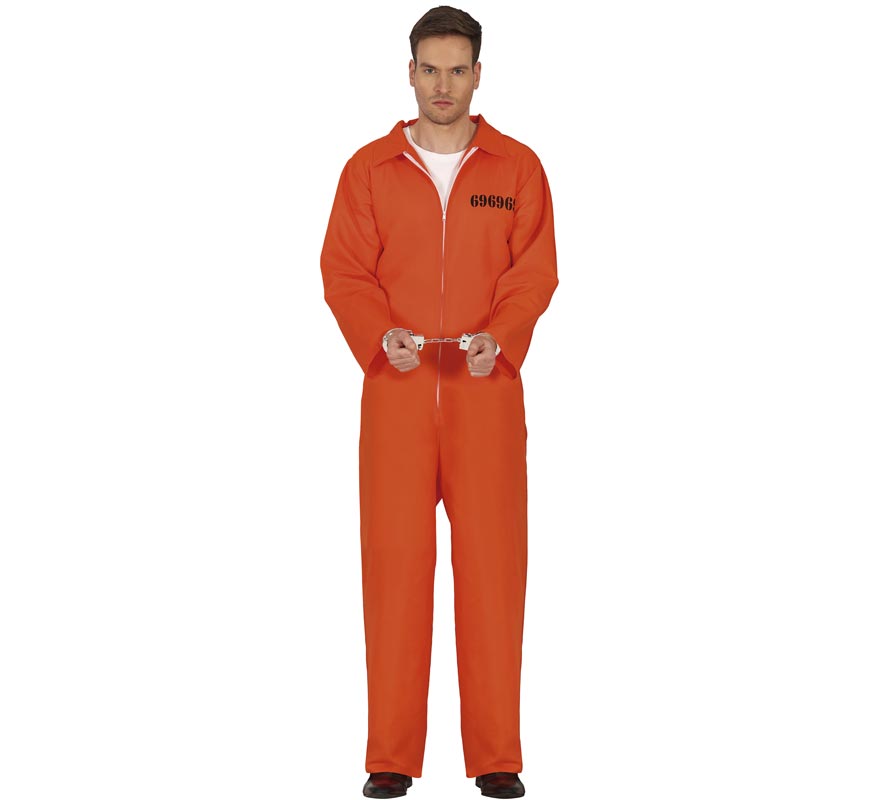 Convict costume for men